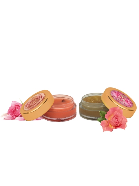 

KHADI ESSENTIALS Unisex Set of Lip Scrub & Lip Butter, Pink