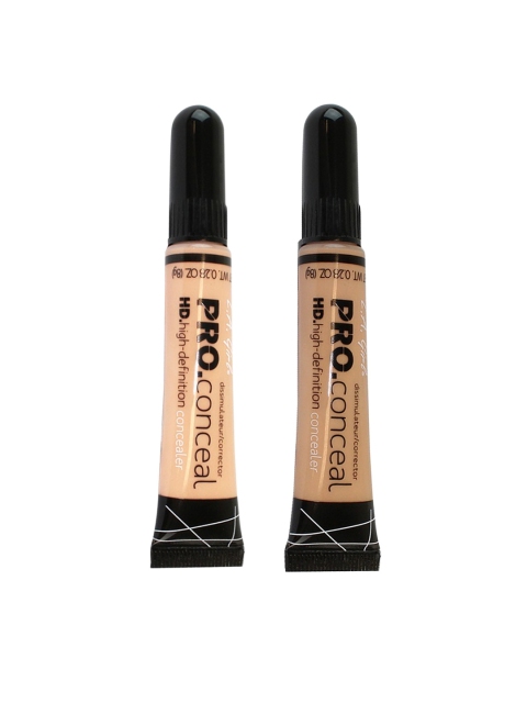 

L.A. Girl Set of 2 Pro HD Concealer-Natural & Medium Beige