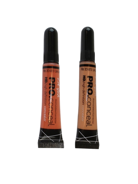 

L.A. Girl Set of 2 Pro HD Concealer-Orange Corrector & Beautiful Bronze