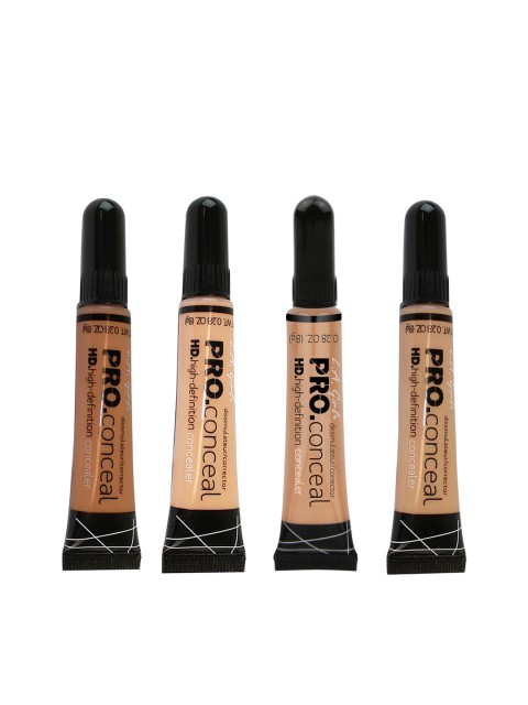 

L.A Girl Women Set of 4 PRO Conceal High Definition Concealer, Beige