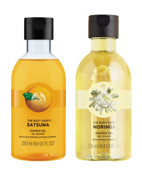 

THE BODY SHOP Unisex Set Of 2 Shower Gels, Orange