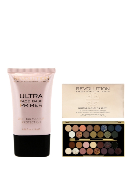 

Makeup Revolution London Set Of Primer & Eyeshadow Palette, Multi