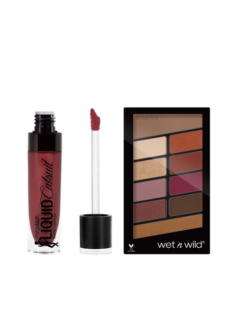 

Wet n Wild Set of Lipstick & Eyeshadow Palette, Multi