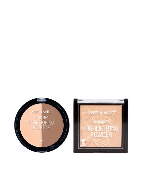 

Wet n Wild Set of Concealer & Highlighting Powder, Rose gold