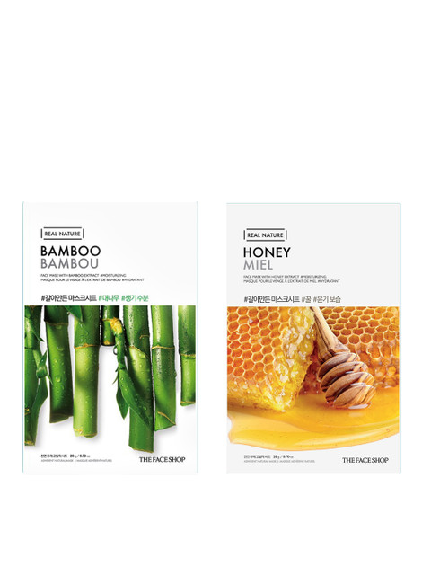 

The Face Shop Set of 2 Face Masks, White