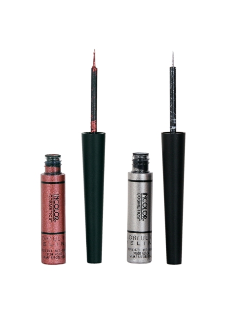 

INCOLOR Set of 2 Eyeliners, Silver