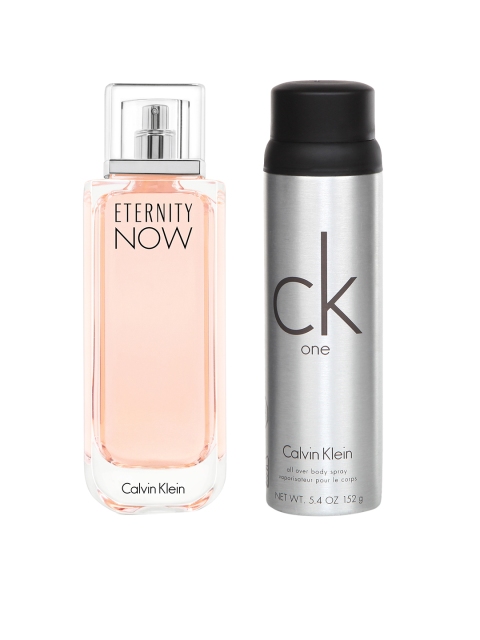

Calvin Klein Women Set of Eau De Parfum & Body Spray, Pink