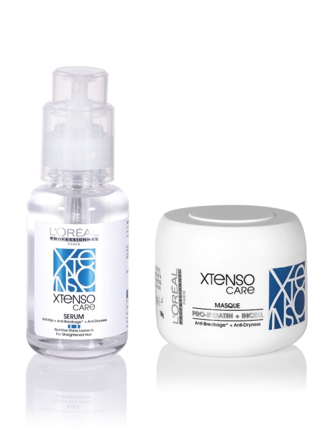 

LOreal Professionnel Set Of Hair Serum & Masque, White
