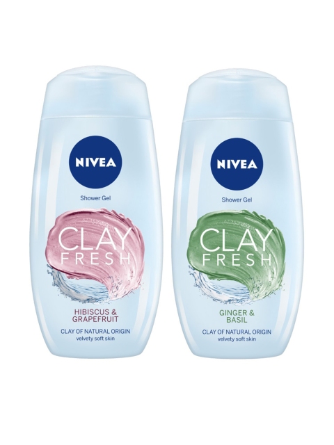 

Nivea Set Of 2 Shower Gels, Blue