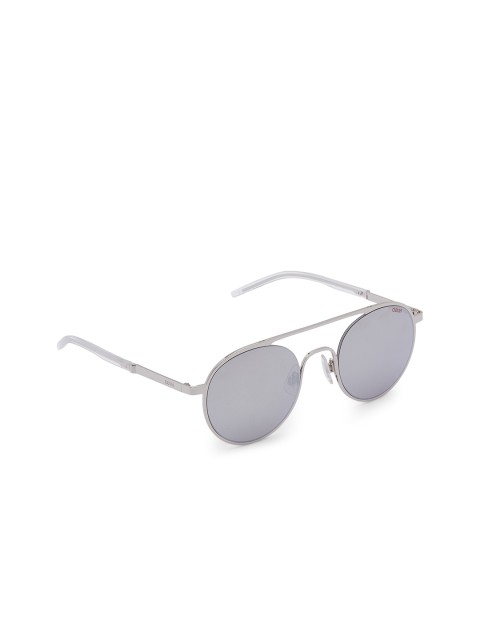 

HUGO Unisex Round Sunglasses HG 1000/S 010 52T4, Silver