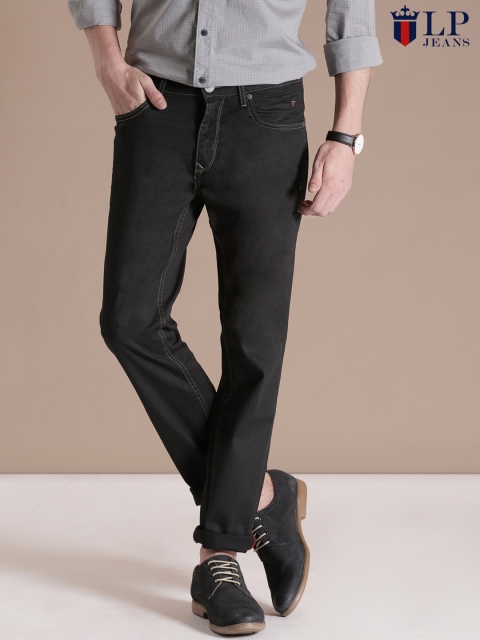 

Louis Philippe Jeans Black Sundance Straight Fit Jeans