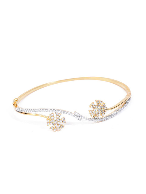 

Tistabene Alloy Gold-Plated Bangle-Style Bracelet