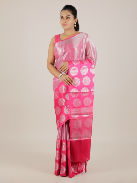 

Pothys Pink Woven Design Saree