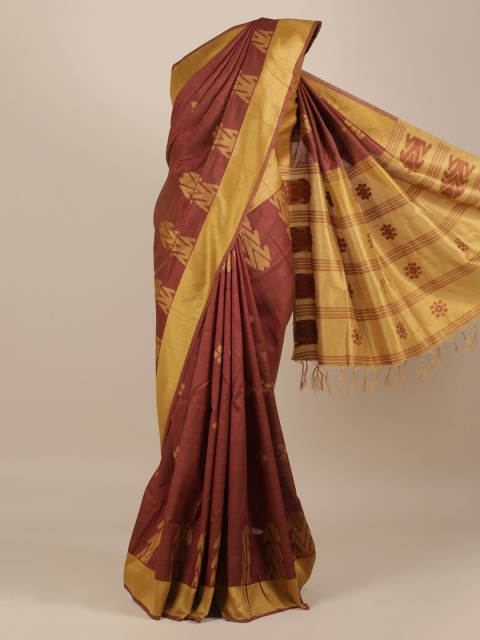 

Pothys Brown Woven Design Saree