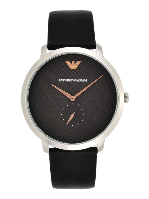 

Emporio Armani Men Charcoal Analogue Watch AR11162_OR1