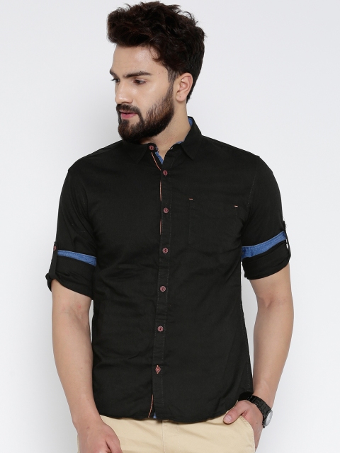 

Highlander Black Casual Shirt