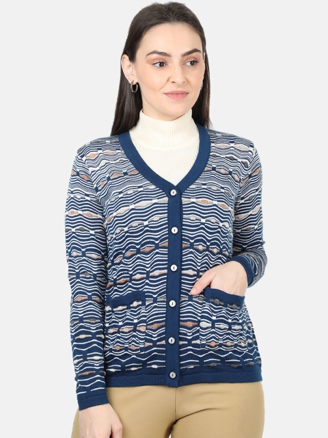 

Monte Carlo Women Blue Printed