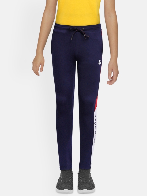 

Jack & Jones Boys Navy Blue Slim Fit JJCO XIAN Joggers