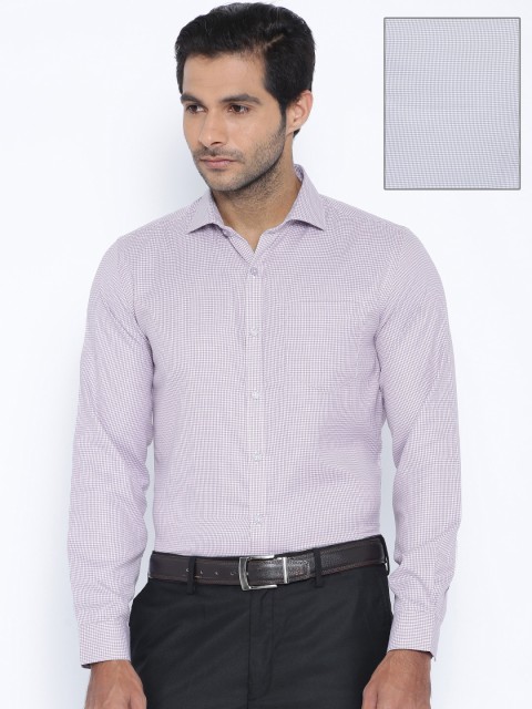 

Mark Taylor Grey & White Checked Slim Formal Shirt