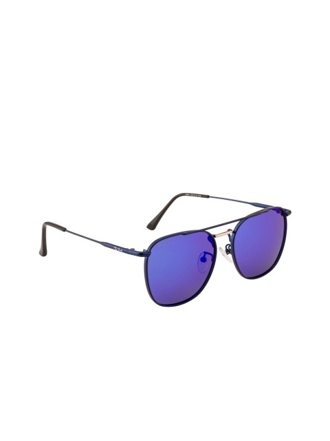 

Ted Smith Unisex Polarised Lens Aviator Sunglasses TS-N1265S_BLU, Blue