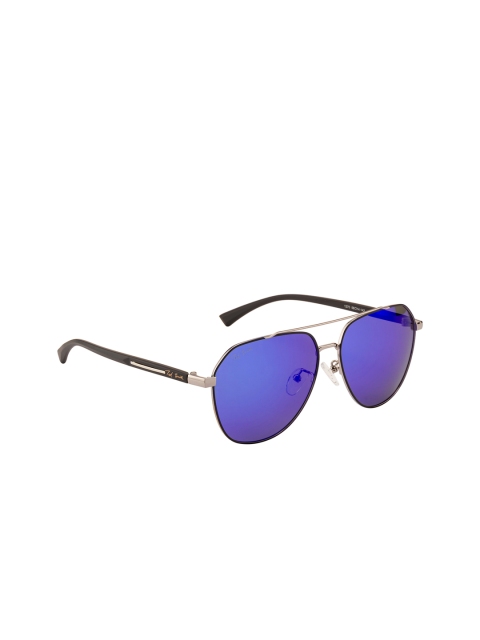 

Ted Smith Unisex Polarised Lens Aviator Sunglasses TS-N1270S_BLU, Blue