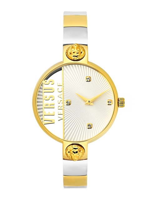

Versace Women Silver-Toned Analogue Watch