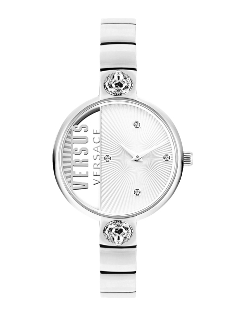 

Versace Women Silver-Toned Analogue Watch VSP1U0119