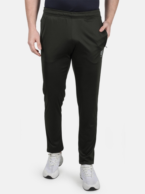 

rock.it Men Olive Solid Track Pants