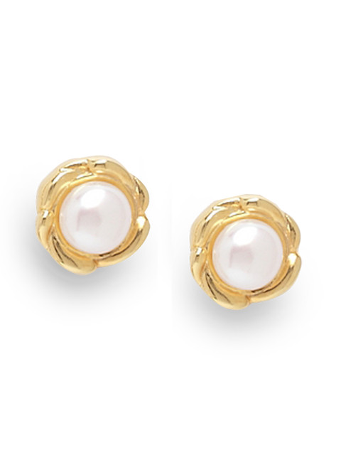 

Clara Silver-Toned Circular Studs