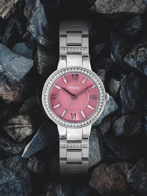 

Fossil Women Pink Analogue Watch ES3504I
