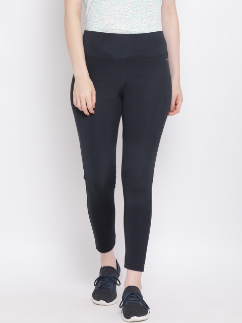 

Spolei Women Grey Solid Ankle Length Leggings