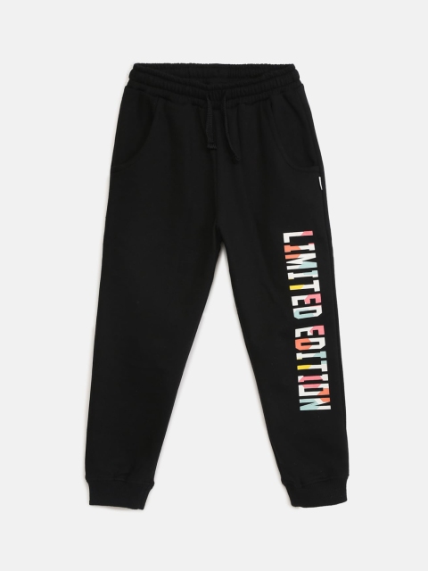 

mackly Girls Black & Pink Printed Lounge Pants GPW101