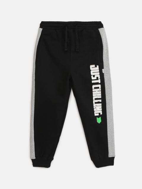 

mackly Boys Black & Grey Printed Lounge Pants BPW202