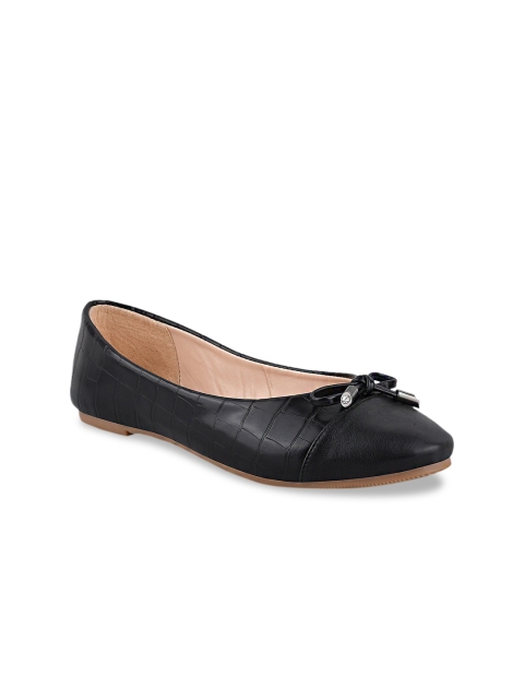 

Stelatoes Women Black Solid Ballerinas