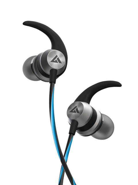 

BOULT AUDIO Unisex Blue BassBuds X1 in-Ear Wired Earphones