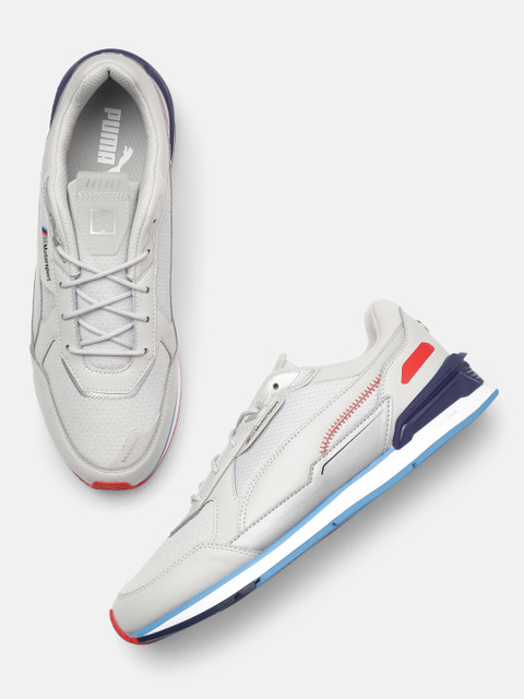

PUMA Motorsport Unisex Grey BMW MMS Low Racer Sneakers