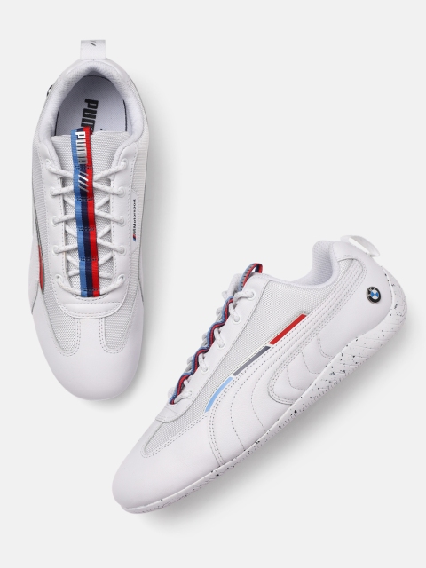 

PUMA Motorsport Unisex White Perforations BMW Speedcat Shoes