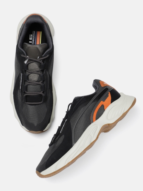 

PUMA Motorsport Unisex Charcoal Grey & Black PL RS-Connect Sneakers
