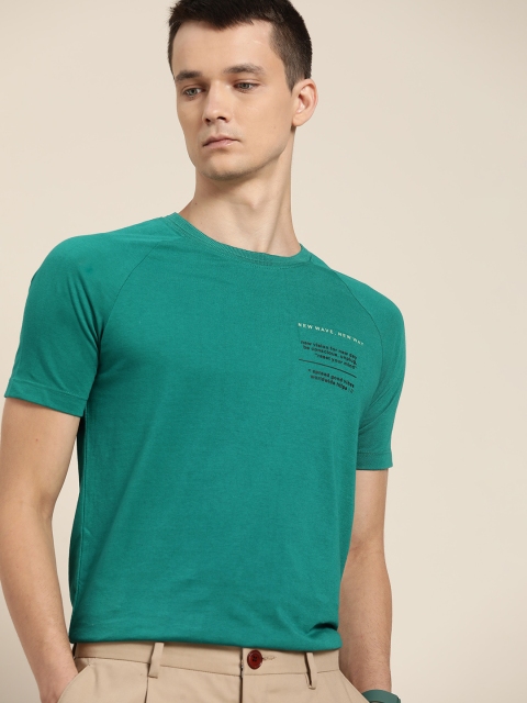 

ether Men Green T-shirt