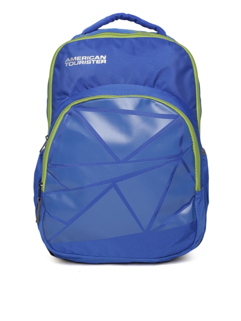 

AMERICAN TOURISTER Unisex Blue EBONY Printed Backpack