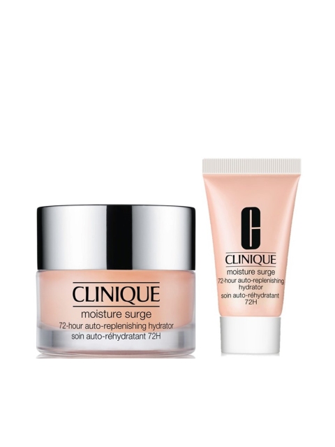 

Clinique Set of 2 Mini Moisture Surge 72-Hour Auto-Replenishing Hydrators 15ml + 7ml, Pink