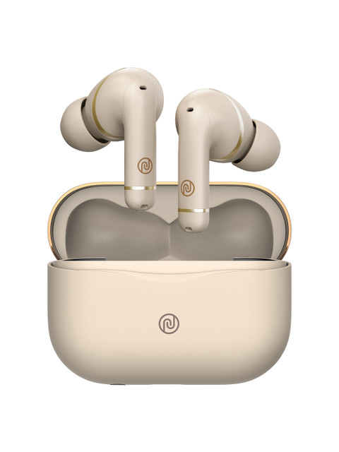 

NOISE BudsSolo Truly Wireless Earbuds with ANC, Triple Mic, 36hrs (Ecru Gold)