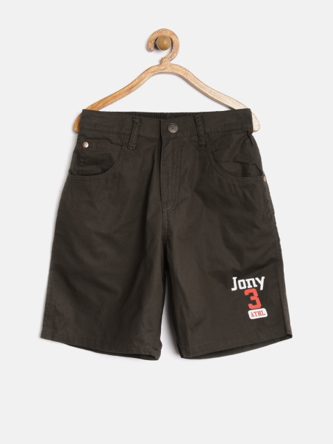 

Gini & Jony Boys Coffee Brown Shorts