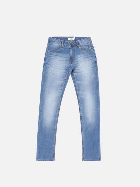 

WROGN Men Blue Skinny Fit Light Fade Stretchable Jeans