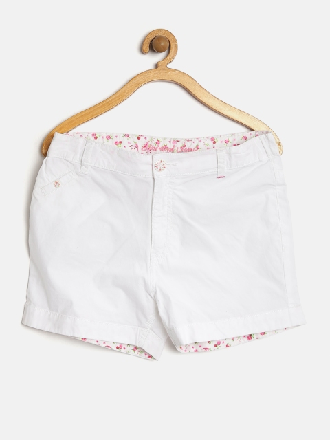 

Gini & Jony Girls White Shorts