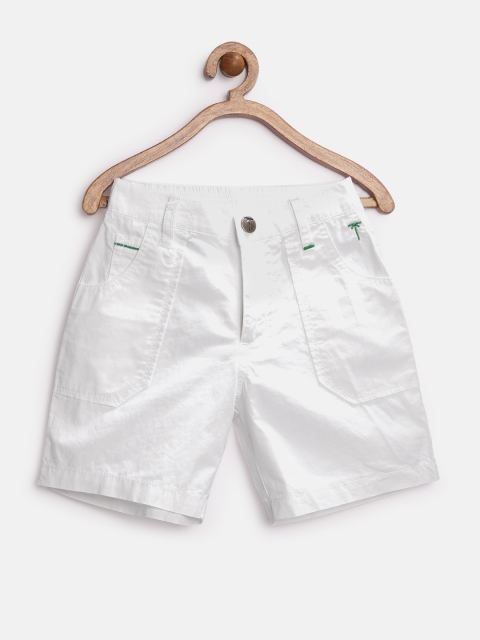 

Palm Tree by Gini & Jony Boys White Shorts