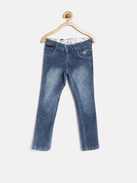 

GJ Unltd Jeans by Gini & Jony Girls Blue Corduroy Trousers