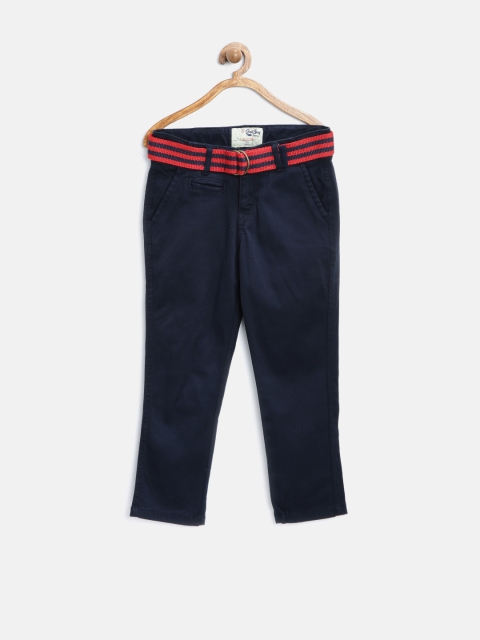 

Gini & Jony Boys Navy Chino Trousers, Navy blue