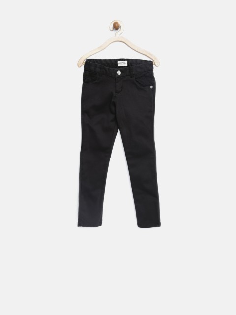 

Gini & Jony Girls Black Slim Trousers