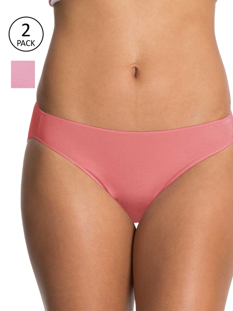 

Jockey Women Pack of 2 Bikini Briefs, Pink